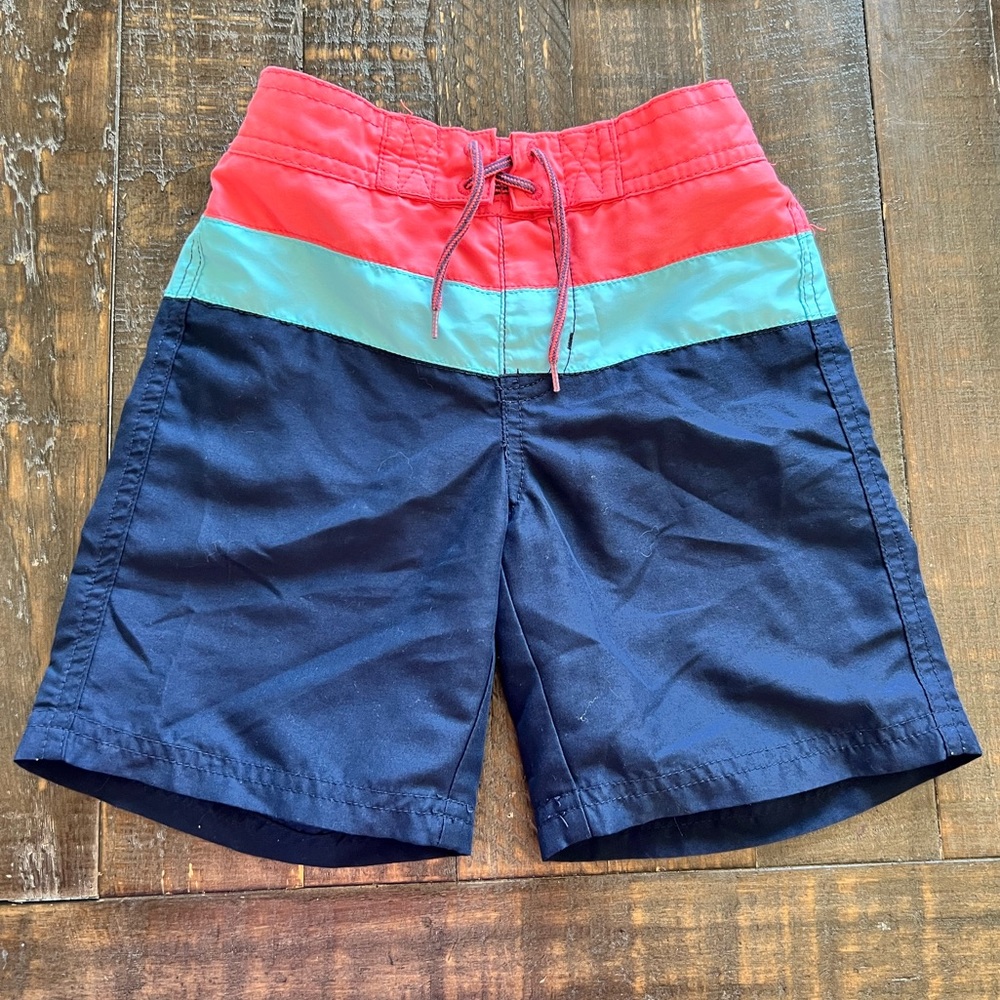 Janie and Jack boys swims trunks Size 4